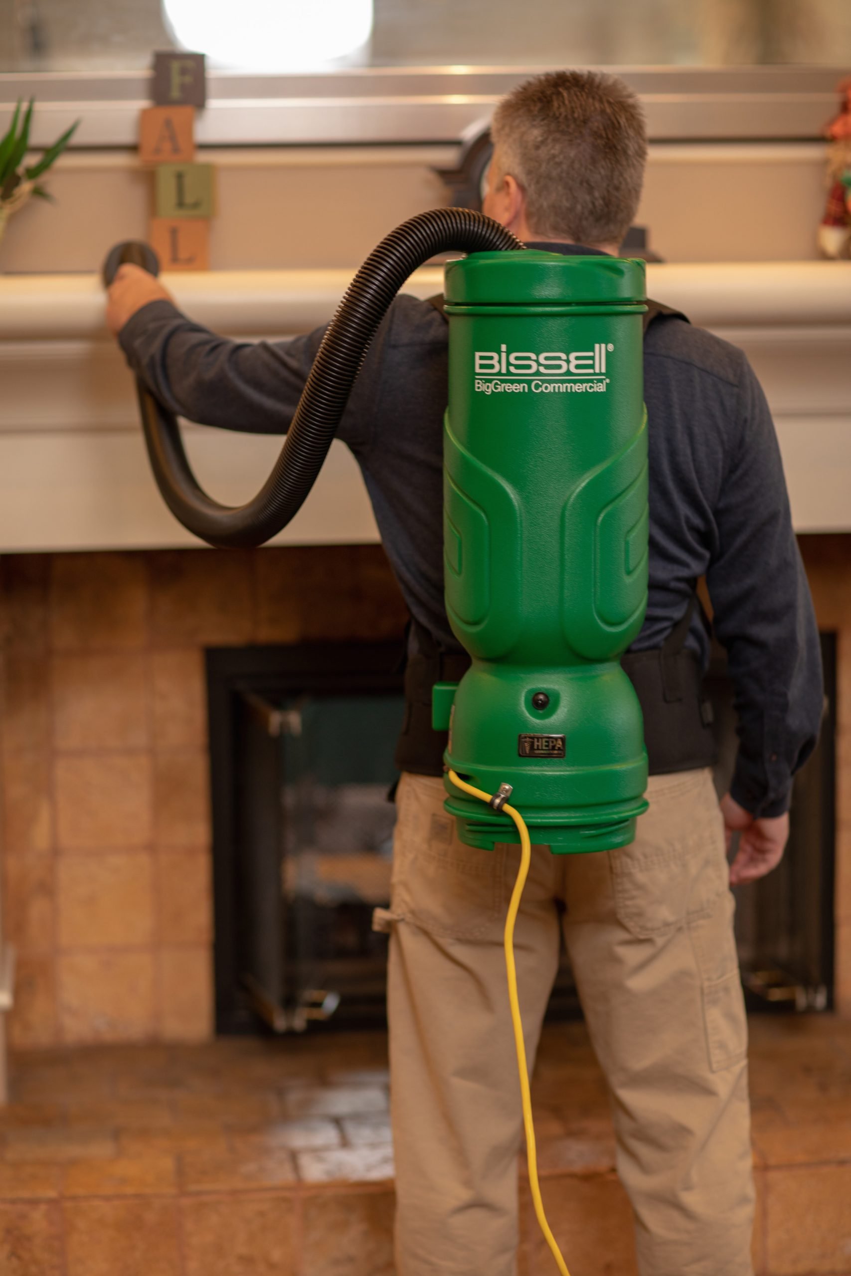 BGBP06H 6Quart Backpack Vacuum, Advance Filtration Bermuda